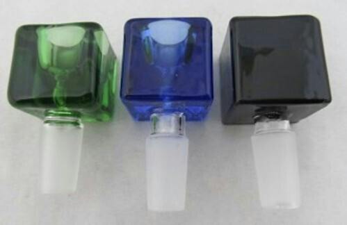 $10 | 14mm Colored Ice Cube Bowl | AAA Glass Pipes | 0641