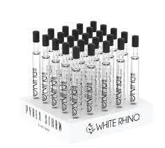 $8 | Pyrex V2 Straw w/ Silicone Cap | White Rhino | 529
