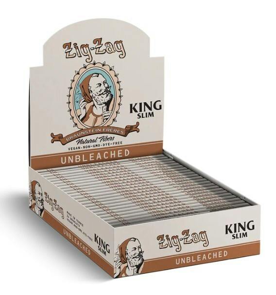 $3 | Vintage Unbleached Papers | Zig-Zag | King Slim