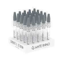 $8 | Quartz V2 Straw w/ Silicone Cap | White Rhino | 531