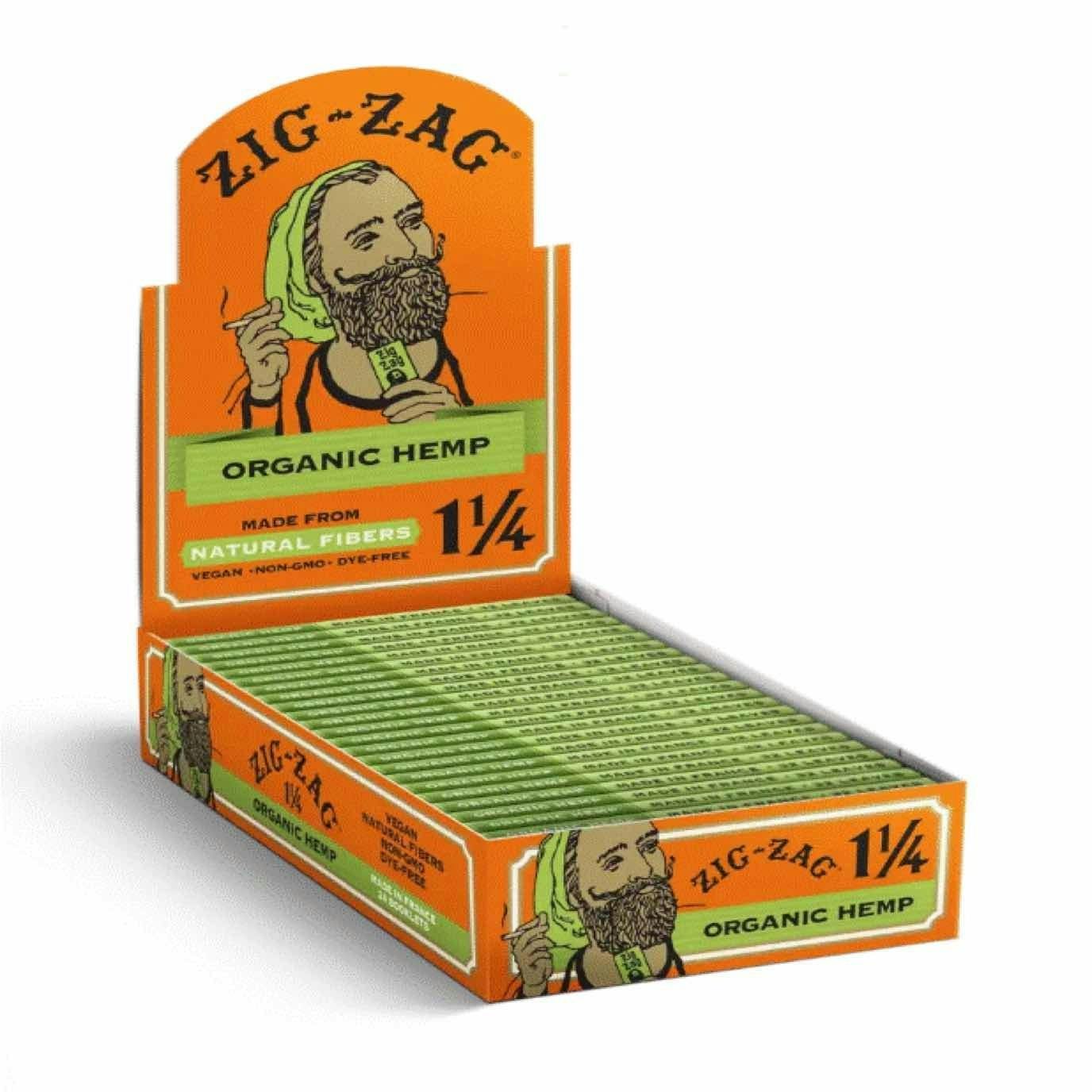 $2.74 | Organic Hemp Papers | Zig-Zag | 1 1/4