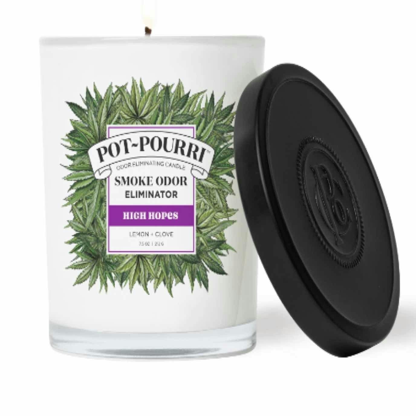 $20 | Pot~Pourri Candle Smoke Odor Eliminator | Pourri | Lemon & Clove