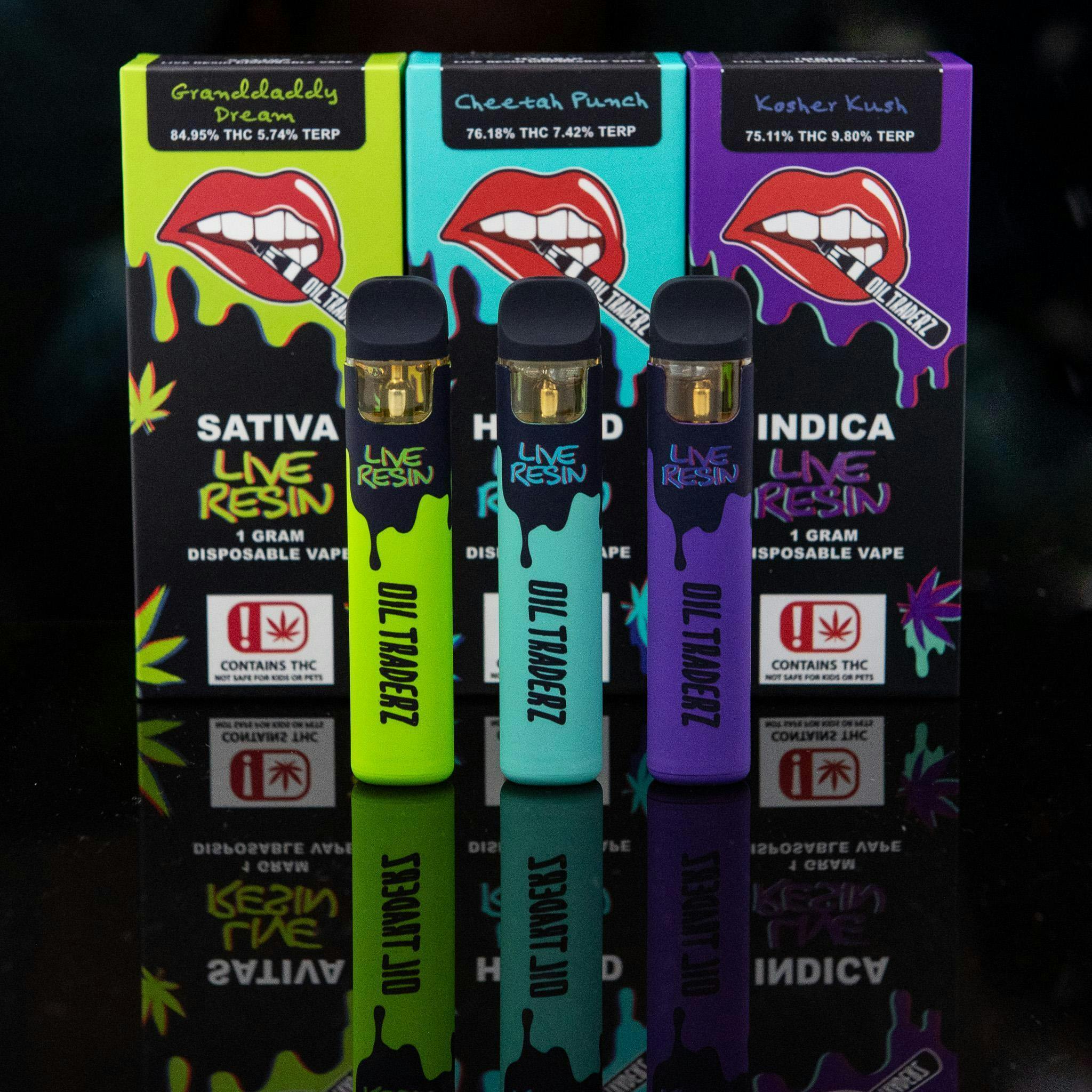 $30 | 2g Live Resin Disposable | Oil Traderz | Orange Mintz