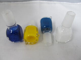 $10 | 19mm Male Color Fritz Bowl | AAA Glass Pipes | 711