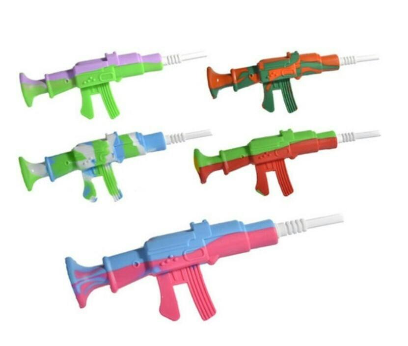 $20 | 10.5" Silicone Space Gun Nectar Collector w/ Ceramic Tip | AAA Glass Pipes | 584