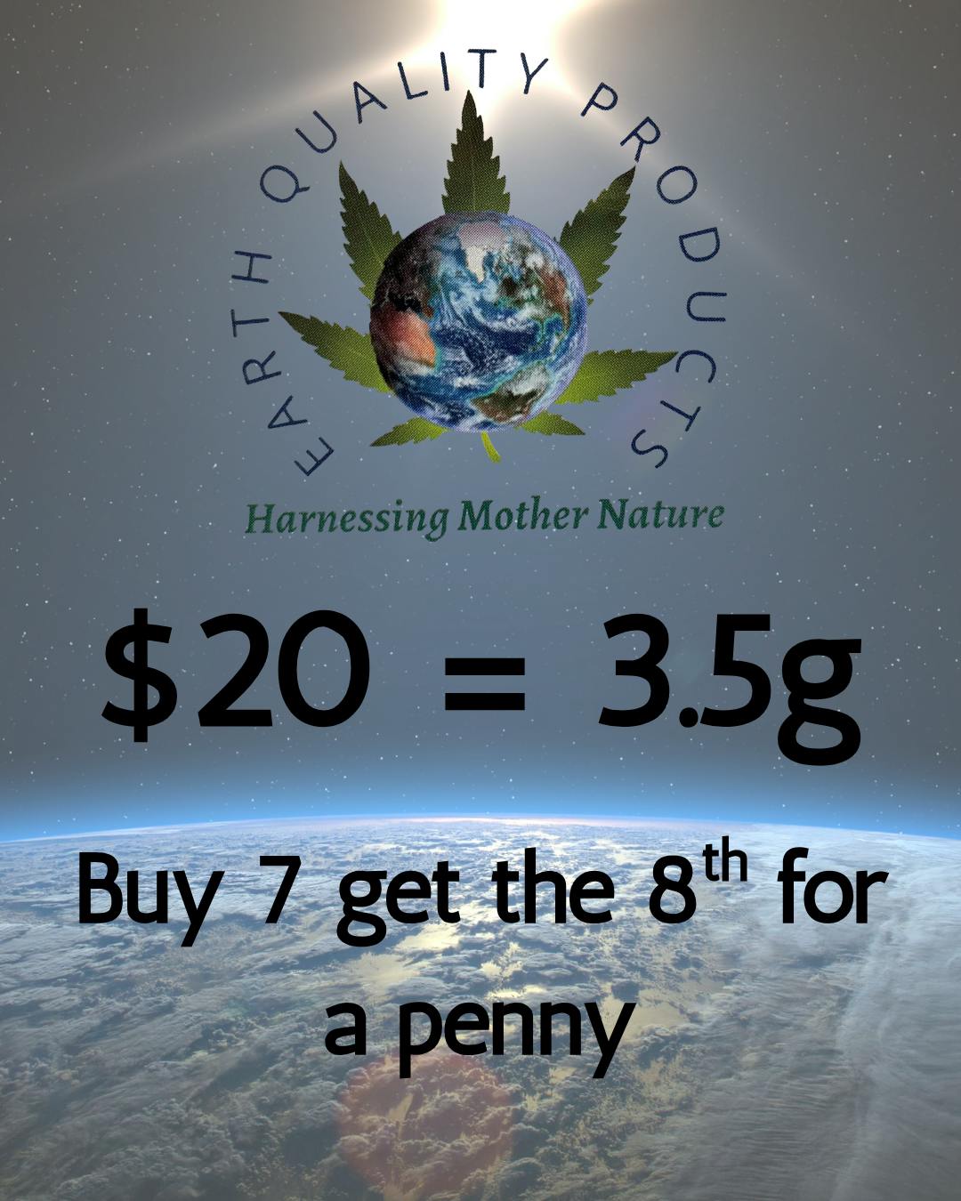 Exaltation | $15 Eighths Shelf | Earth Quality | B# 1966 (2388)