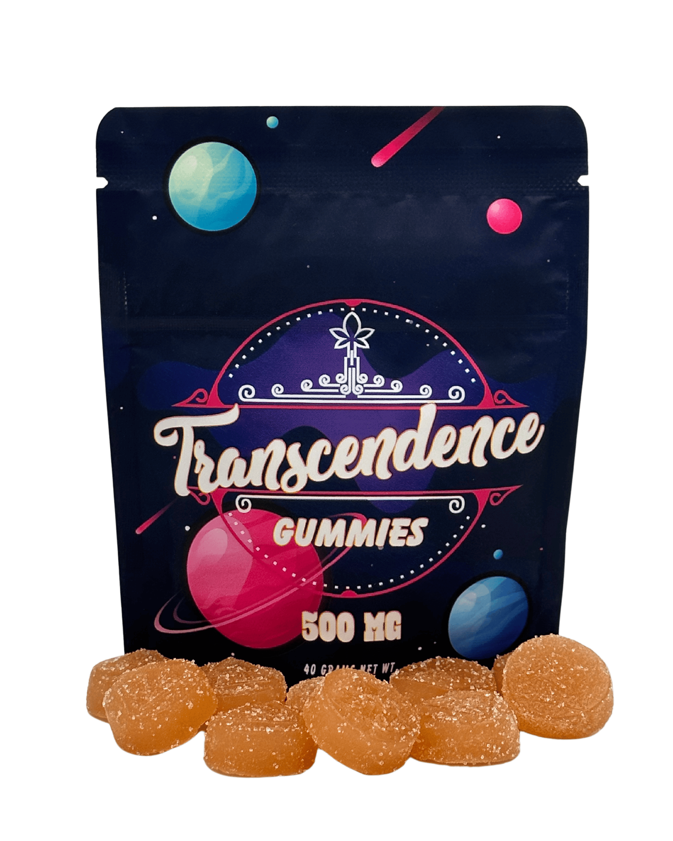 $15 | 500mg Gummies | Transcendence | Peach