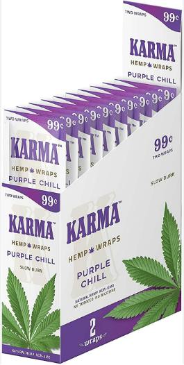 $0.99 | Karma Hemp Wraps | Purple Chill
