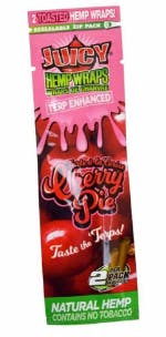$2.25 | Juicy Hemp Wraps 2pk | Cherry Pie