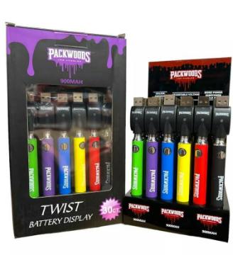 $15 | Packwoods Twist Battery w/ Charger | AAA Glass Pipes | 779