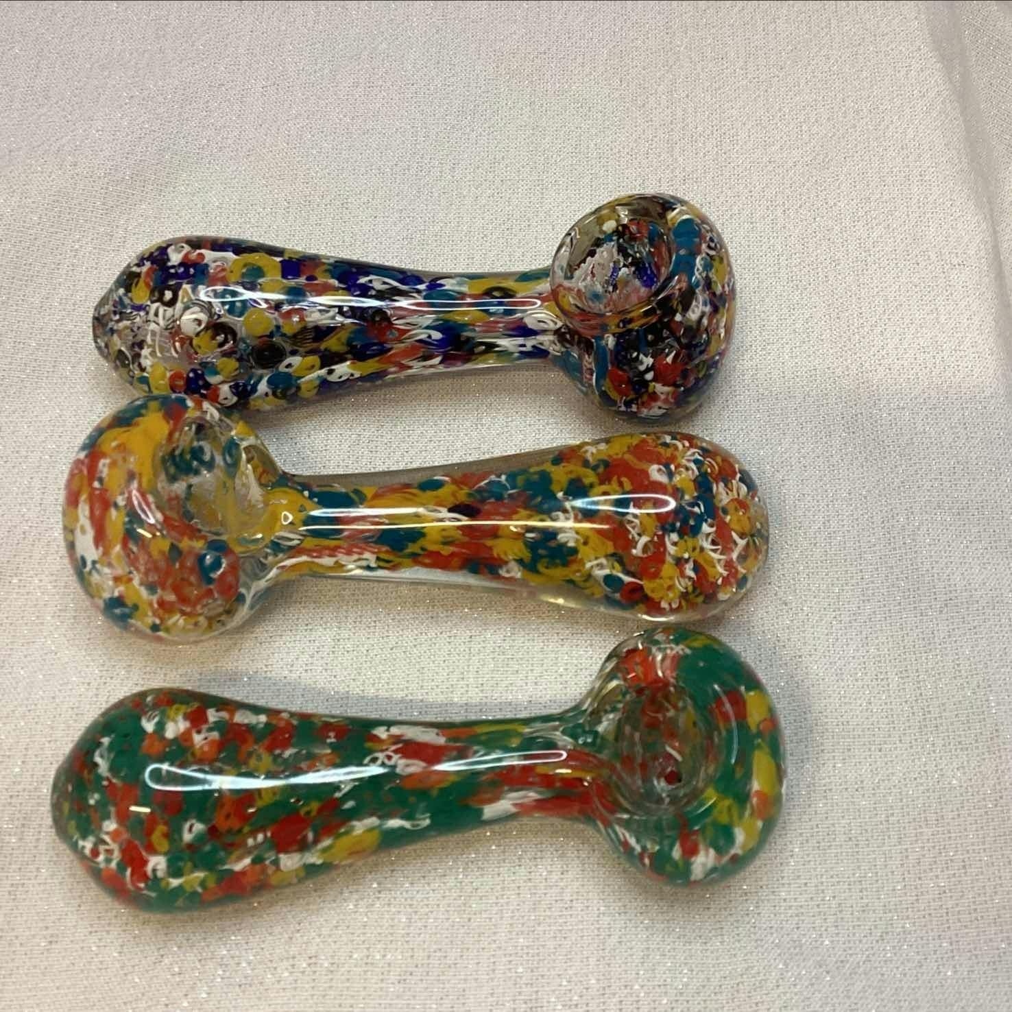 $15 | 4.5" Crazy Fritz Hand Pipe | AAA Glasspipes | 795