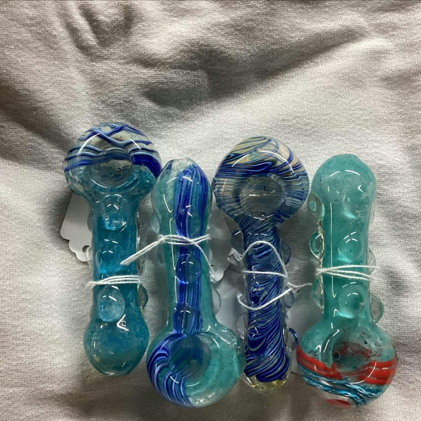 $12 | 3" Heavy Fritz Color Pipe | AAA Glasspipes | 792
