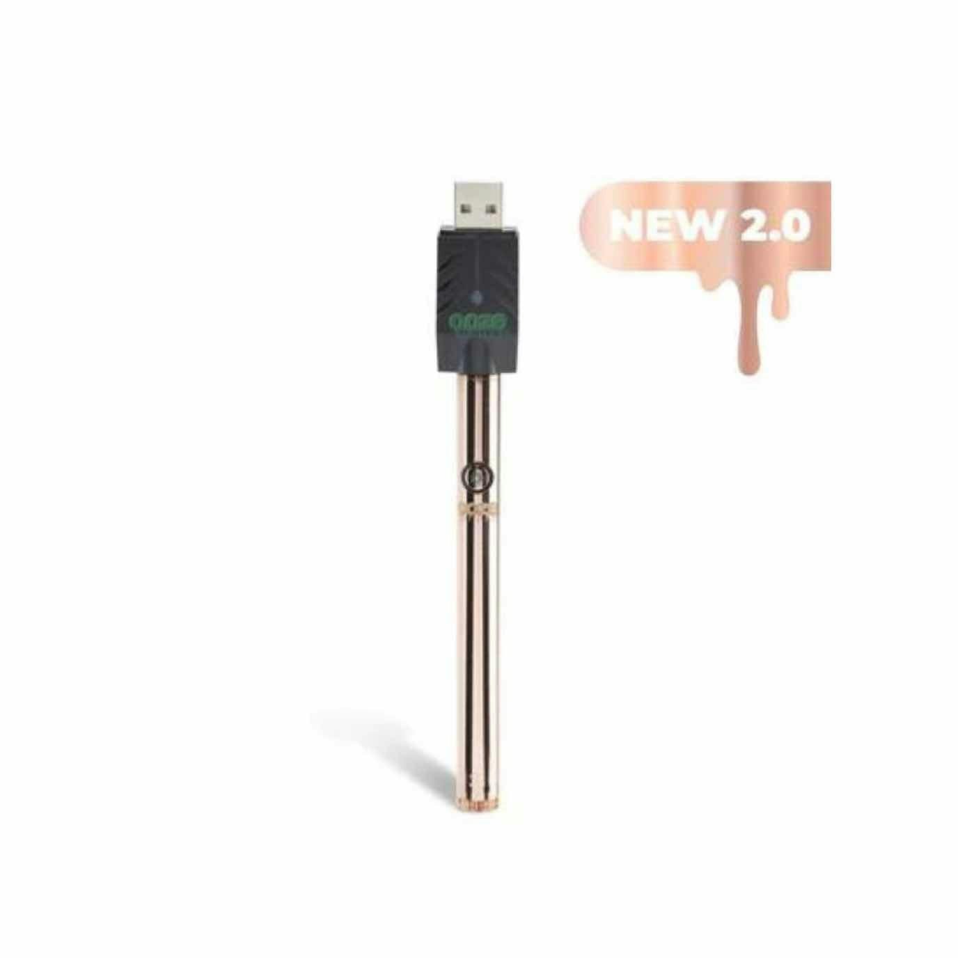 $20 | Ooze 2.0 Twist Battery Slim Pen | Rose Gold