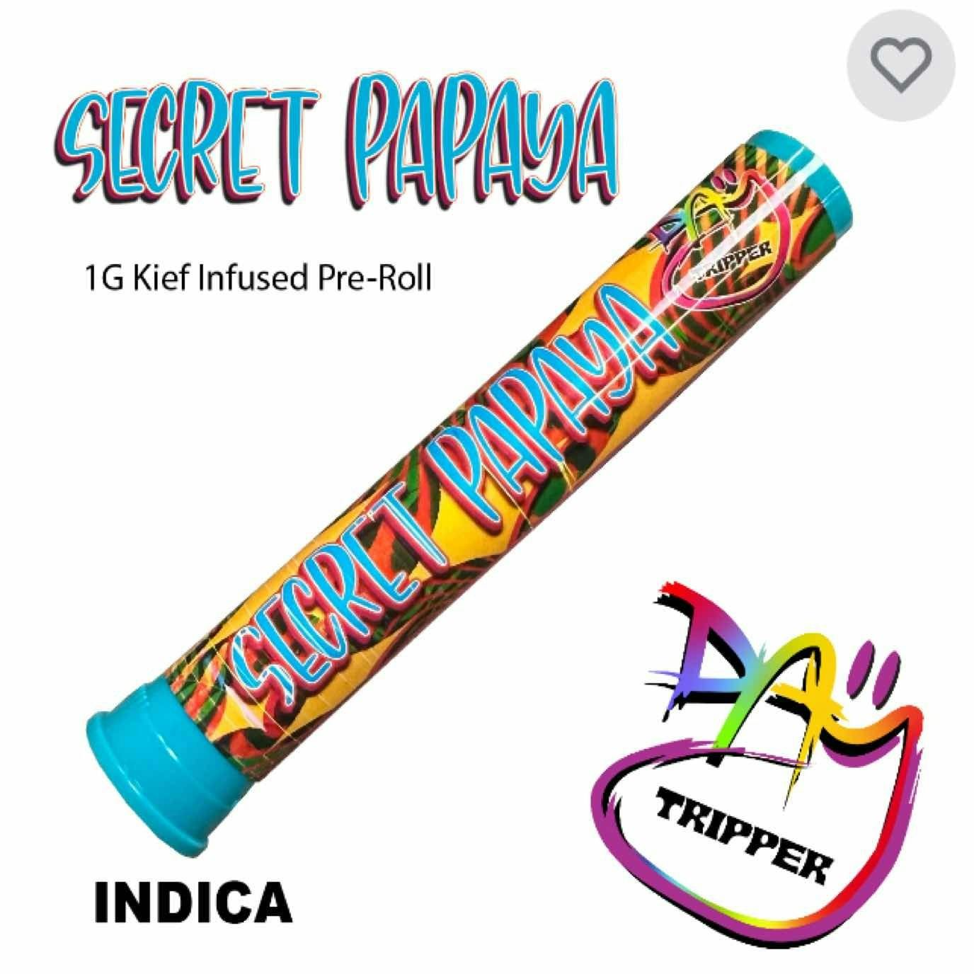 $7 | 1g Infused Pre-roll | Day Tripper | Secret Papaya