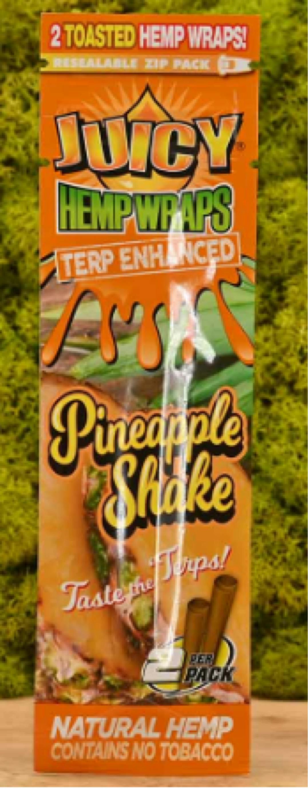 $2.25 | Juicy Hemp Wraps 2pk | Pineapple Shake