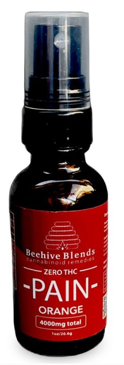 $75 | 4000mg Pain Tincture Spray | Bee Hive Blends |
