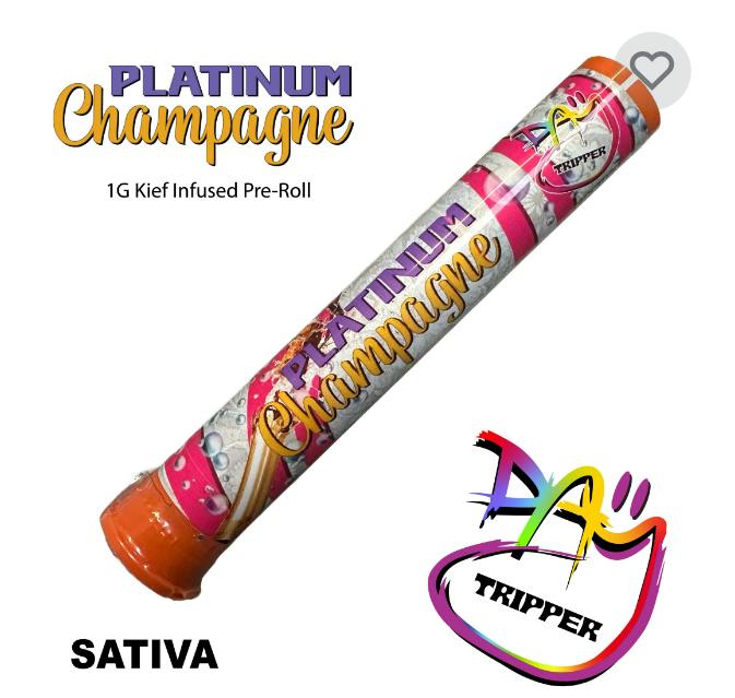 $7 | 1g Infused Pre-roll | Day Tripper | Platinum Champagne