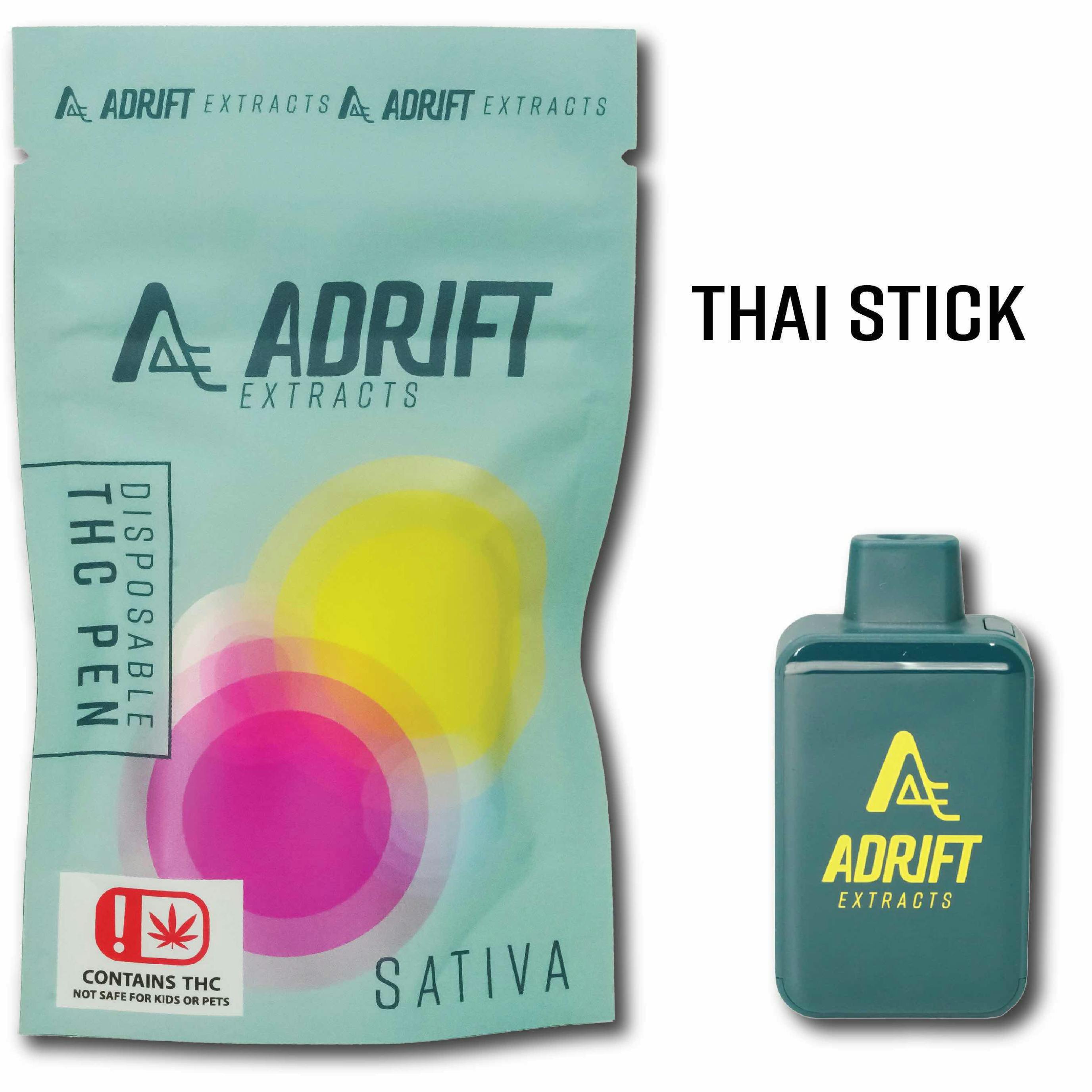 $30 | 3g Disposable | Adrift Extracts | Thai Stick