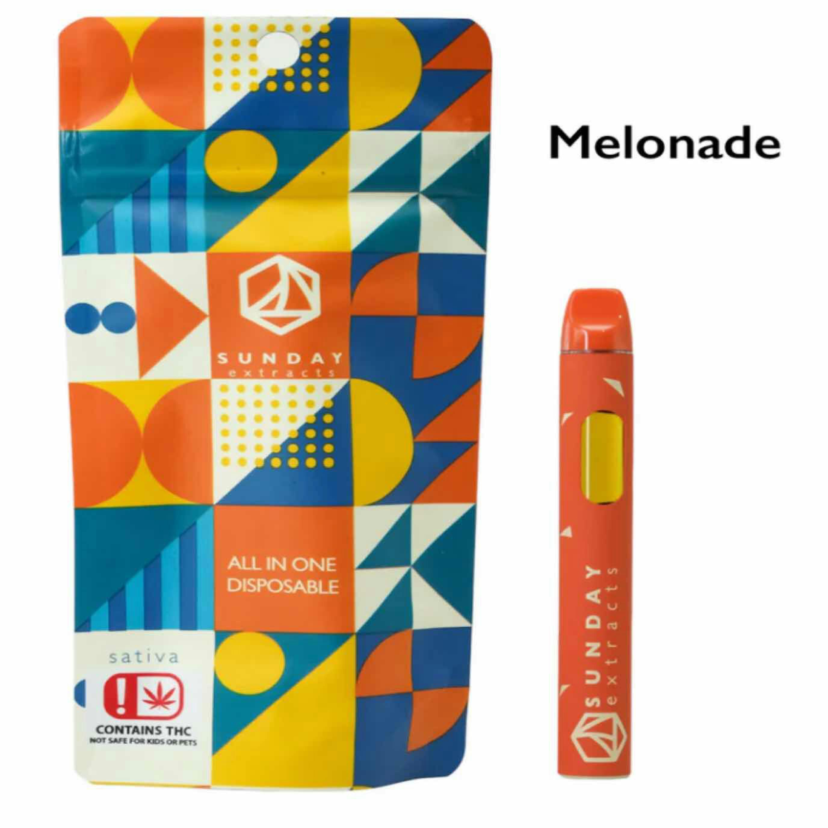 $28 | 2g Live Resin Disposable | Sunday Extracts | Melonade