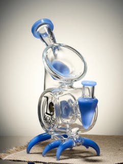 $80 | 9" Lookah Mini Cool Alien Stalker | Medusa | 841