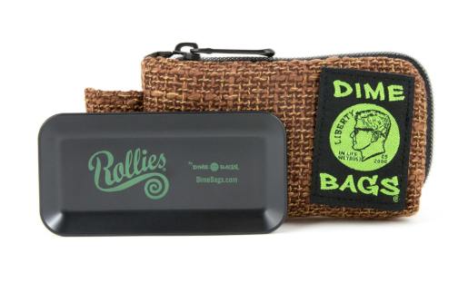 $14 | 5" All-in-one Padded Pouch Dime Bags | Head Choice | Brown | 877