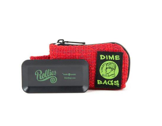 $15 | 5" Padded Pouch | DIME BAG | Red