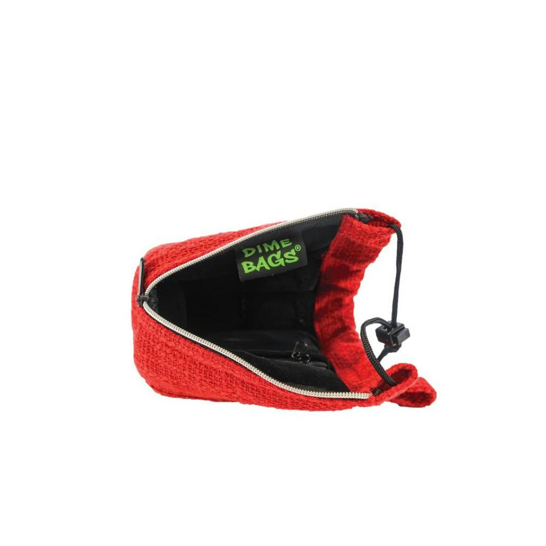 $45 | DIME BAG | 14" Drawstring Tube | Red