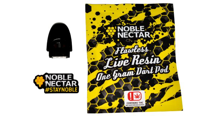 SALE!!! $10 | 1g Live Resin Dart Pod | Noble Nectar | GMO