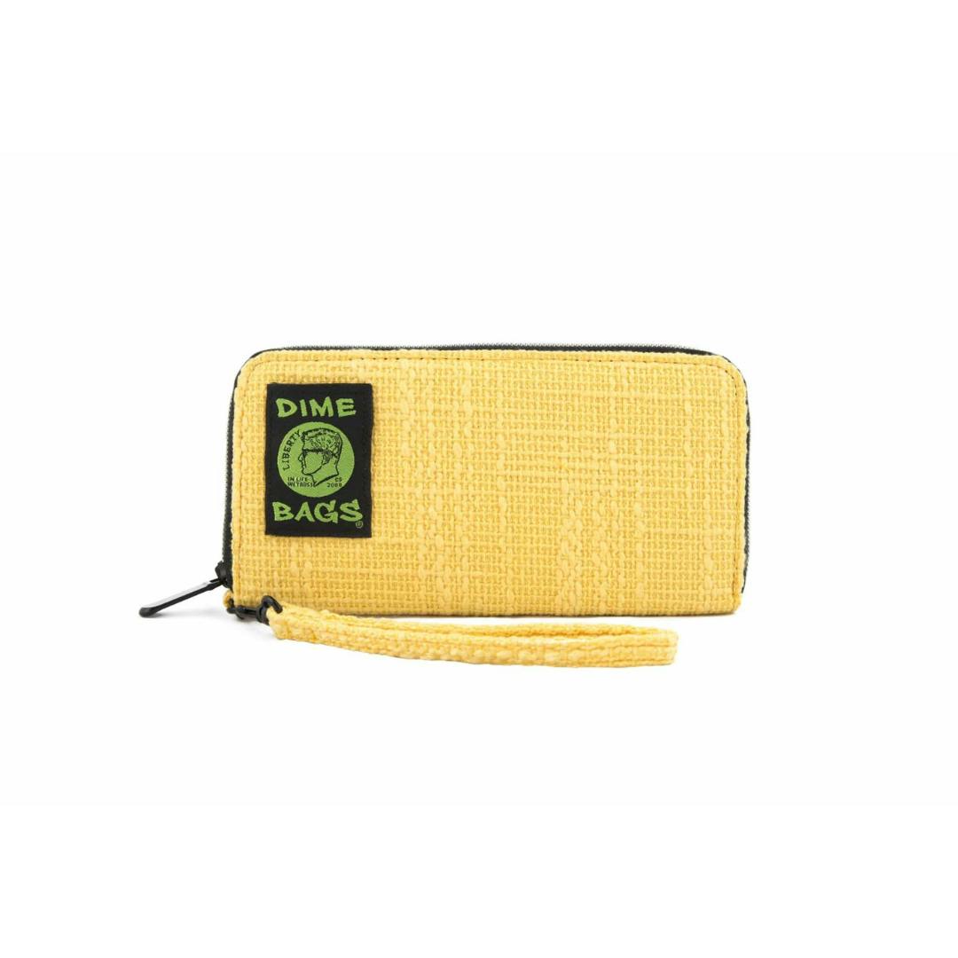 $35 | The Wristlet Wallet | Dime Bags | Yellow