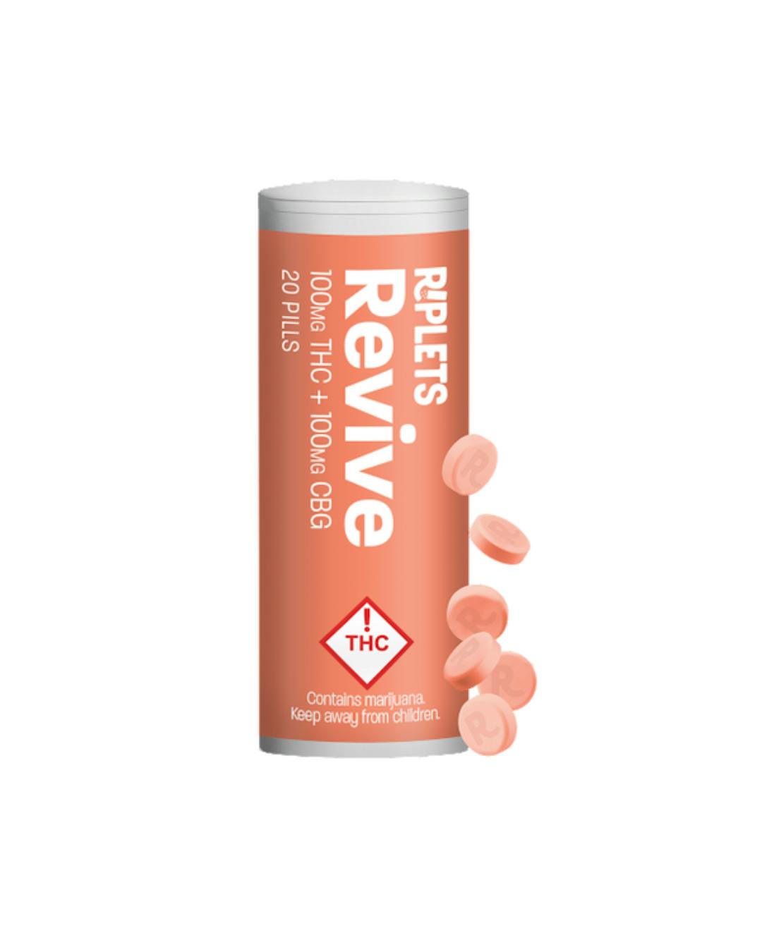 $15 | 1:1 THC/CBG Pills | Riplets | Revive