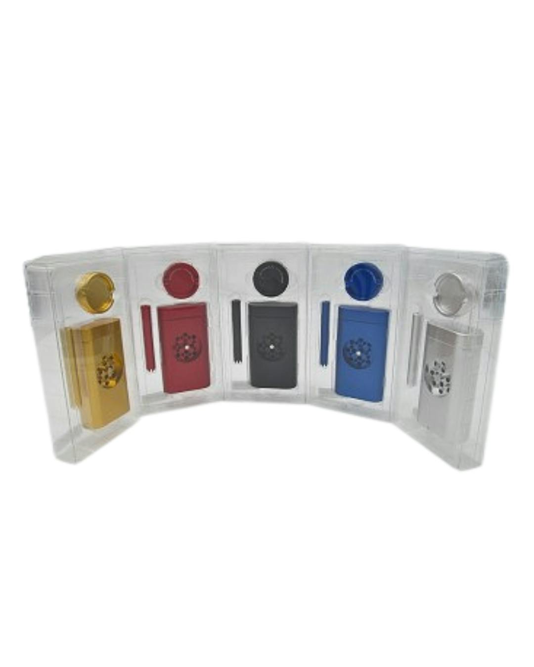 $25 | Chromium Crusher Dugout & Grinder Combo | AAA Glass Pipes | 648