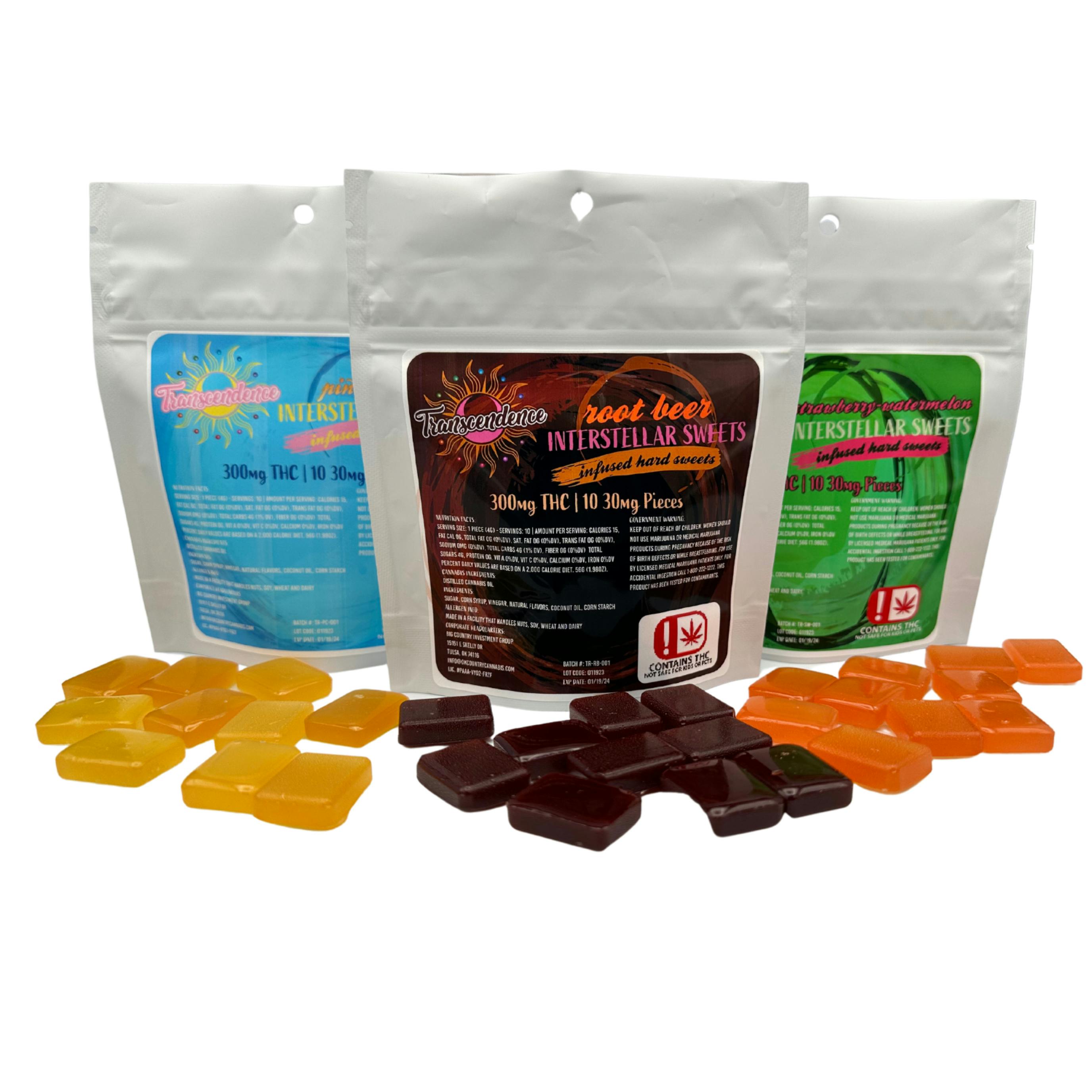 $17 | 500mg Infused Hard Candies | Transcendence | Sugar-Free Cinnamon