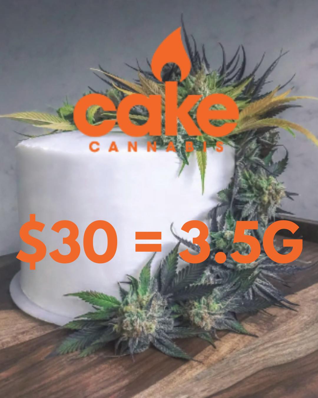Bubble Bath | $30 Eighth Flower | Cake Cannabis | B#0421-F5-BB (11469)