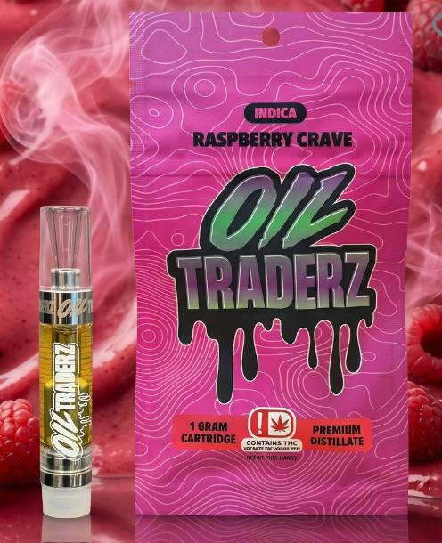 $7 | 1g Cart | Oil Traderz | Raspberry Crave