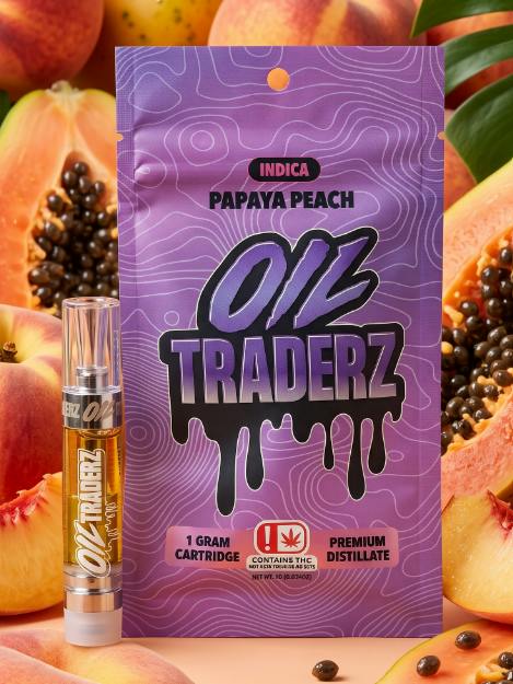 $7 | 1g Cart | Oil Traderz | Peach Oz
