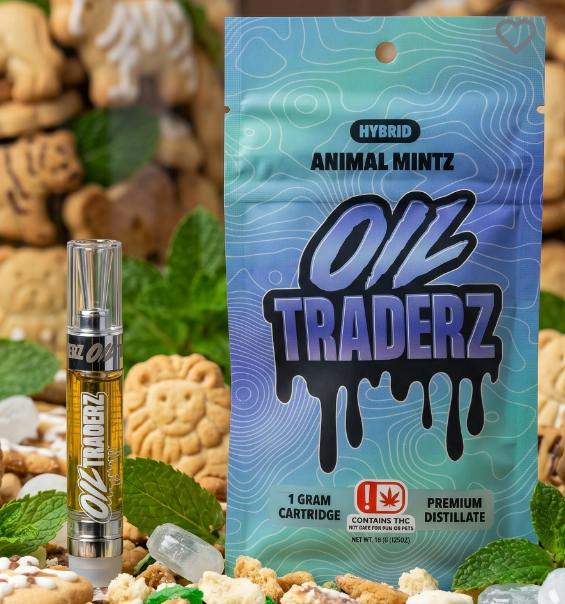 $7 | 1g Cart | Oil Traderz | Animal Mintz