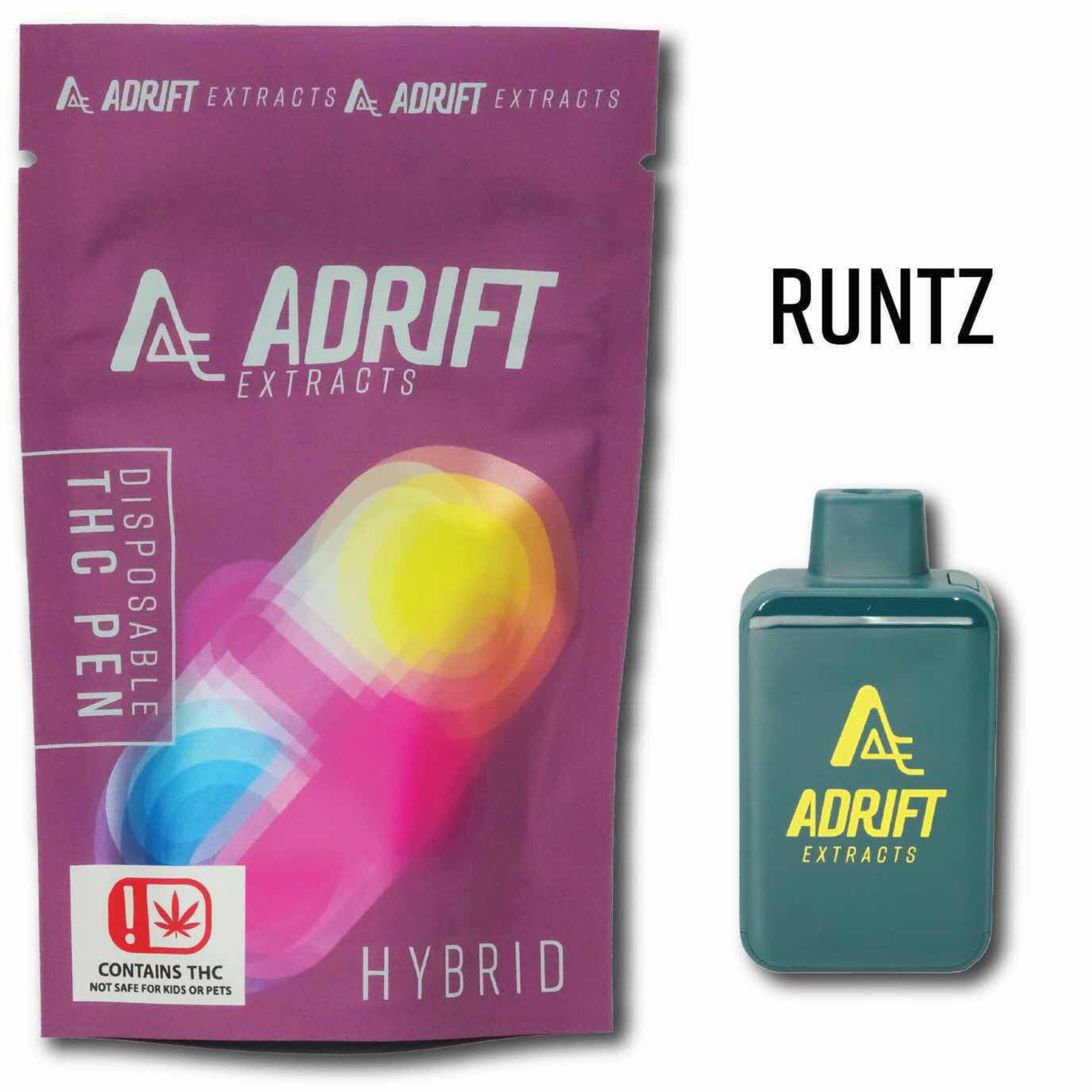 $30 | 3g Disposable | Adrift Extracts | Runtz