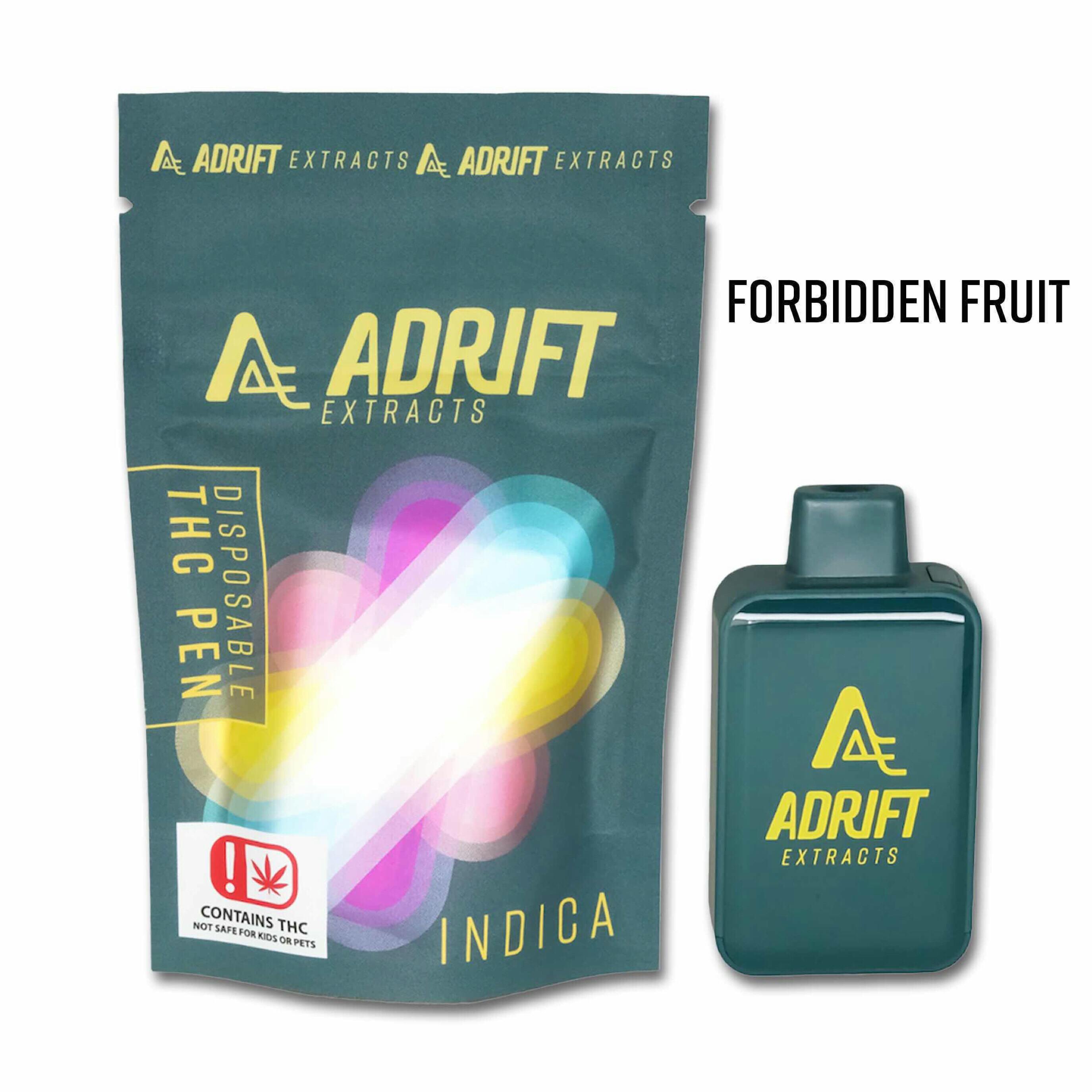 $30 | 3g Disposable | Adrift Extracts | Forbidden Fruit
