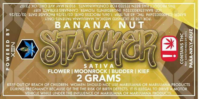 $22 | 2g MoonRock Infused Stacker | Xen Extracts | Banana Nut