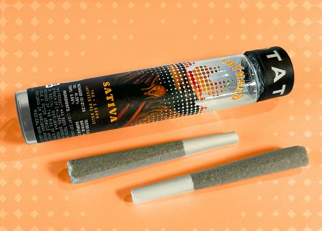 $12 | 1G Rotation Live Bubble Hash Infused Pre-Roll | Tribe | East Coast Fizz