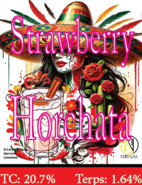 Strawberry Horchata | $20 Shake Ounce | Nirvana | B#GE-S-SH-001 (4271)