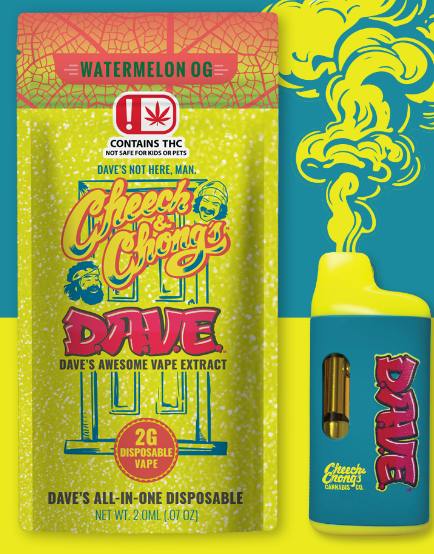 $25 | 2G D.A.V.E. Cheech and Chong | Tribe | Watermelon OG