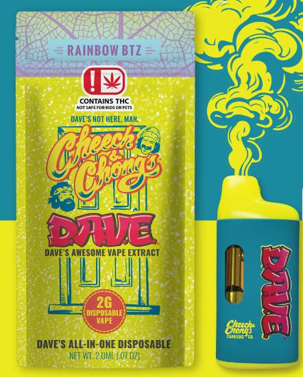 $25 | 2G D.A.V.E. Cheech and Chong | Tribe | Rainbow BTZ