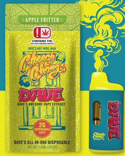 $25 | 2G D.A.V.E. Cheech and Chong | Tribe | Apple fritter