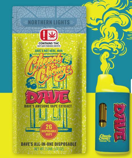 $25 | 2G D.A.V.E. Cheech and Chong | Tribe | Northern Lights