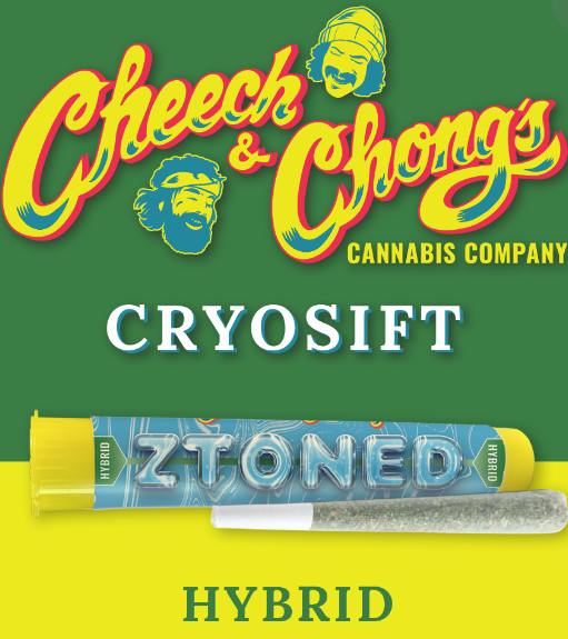 $8 | 1g Cheech & Chong Ztoned Infused Preroll | Tribe | Point Break
