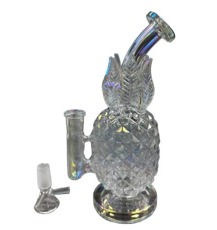 $65 | 8.5" Pineapple Glass Water Pipe | MJ Wholesale | 902