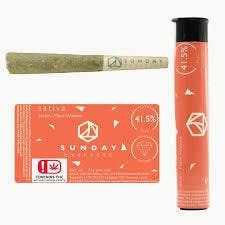 $4 | .75g Diamond Infused Pre-Roll | Sunday Extracts | Sour Batch Kids