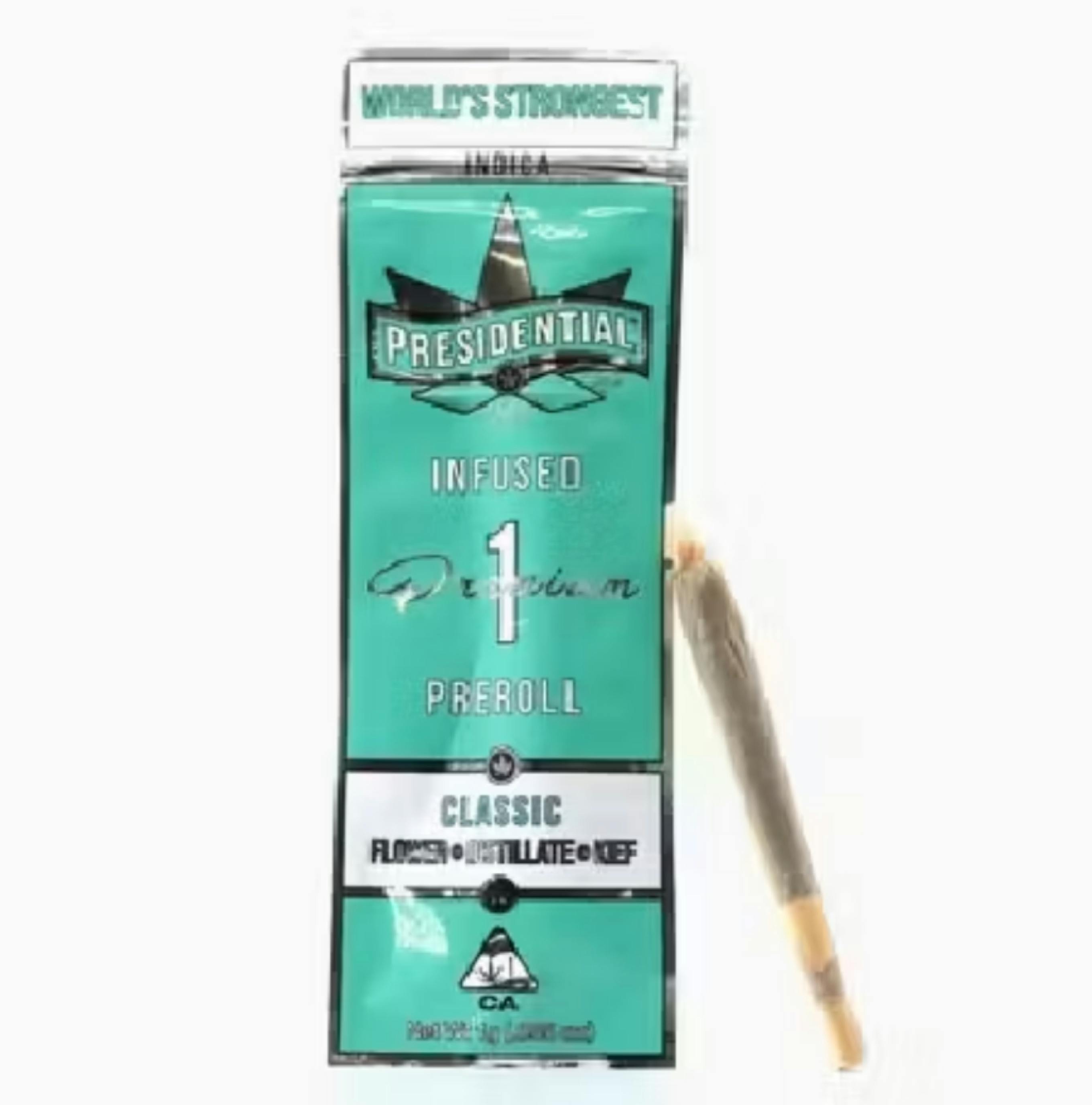 $9 | 1g Moon Rock Pre-roll | Presidential | Classic