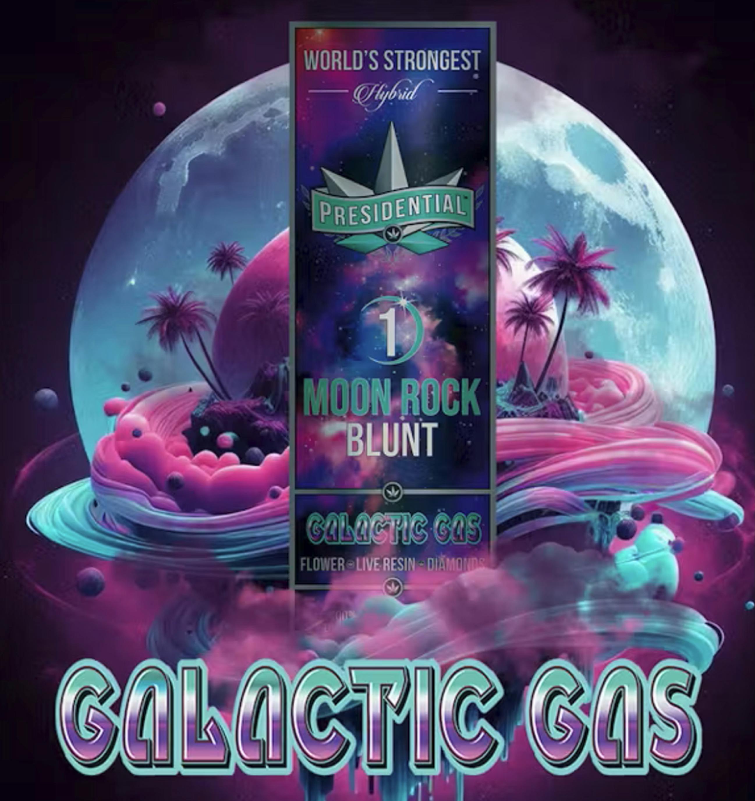$15 | 1.5g Moon Rock Blunt | Presidential | Galactic Gas